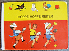 DDR Pappbuch - Hoppe,Hoppe,Reiter  + Bilderbuch Pappseiten KInderbuchverlag
