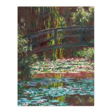 Seerosenteich mit Brücke