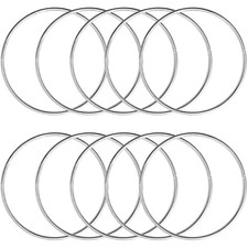 Metallringe Basteln, Silber