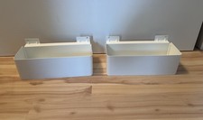 2 x Ikea Nordli Bettregale