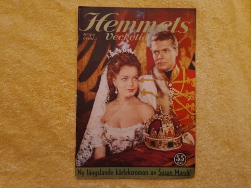 Romy schneider cover 1958 - romy,