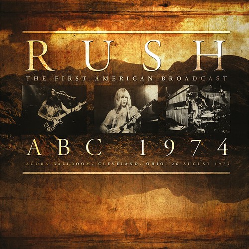 Rush abc 1974 2lp weißes - rush,
