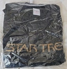 Unisex Star Trek Collectors Edition Black & Gold T-Shirt - Größe XL - Apr 48" NEU