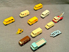Konvolut aus 12  Wiking H0 Modelle Lieferkfz, Camper, Abschlepper & Gabelstapler
