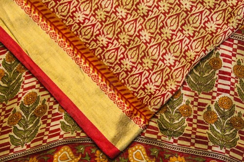 Vintage indischer sari aus - vintage,