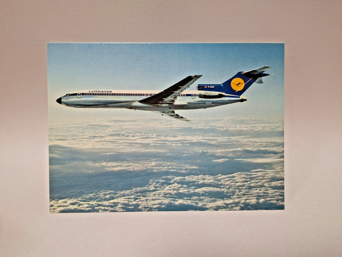 Postkarte boeing 727 - postkarte,