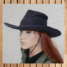 Wachshut Country, Busse Wachshut, Regenhut, Oilskin, navy, Gr. 48cm, Farbfehler