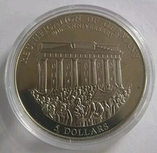 5 Dollar Liberia 2000, 10