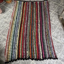 Decke Handmade Strick Häkel