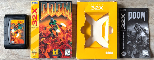 Doom sega mega drive - drive, 32x