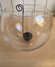 Glaskugel Windlicht mit