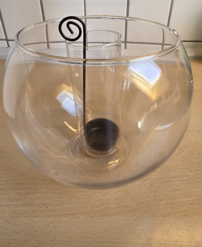 Glaskugel windlicht mit - windlicht,
