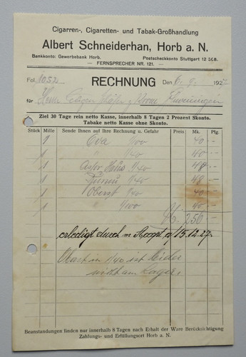 A311 rechnung albert - a311/, rechnung,