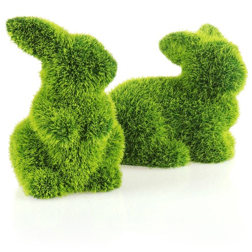 Dekofigur osterhase - 2x,