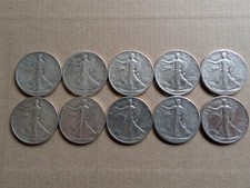 10x walking liberty half - walking,