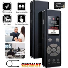64 GB Digital Diktiergerät