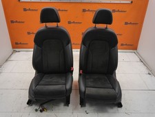 Sitz vorne rechts links Leder & Alcantara schwarz AUDI Q5 (8RB) 3.0 TDI QUATTRO