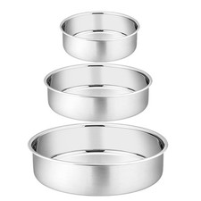 Backform Rund 3er Set Runde