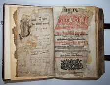 FOLIO-BAROCK-BIBEL 1685 - Biblia germanica – Luther, Biblia