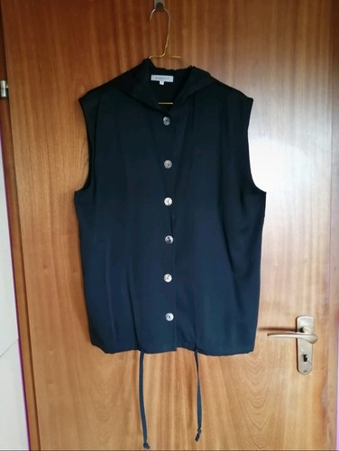ärmellose bluse kapuze shirt - bluse,