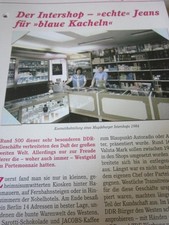 DDR Infokarte Alltag Einkaufen