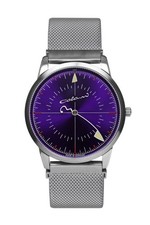 UMF Ruhla Colani elegante Quarz Herrenuhr Limited Edition 99St 1342M-5 lila 42mm