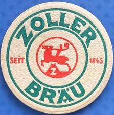 Alter Bierdeckel VK Zoller