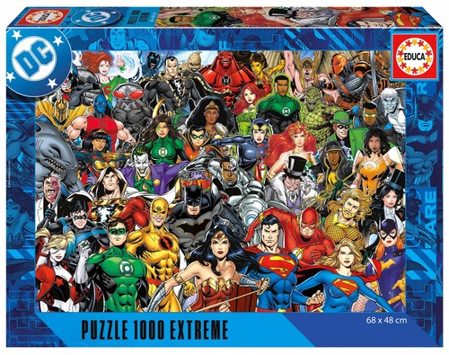 Educa comics figuren 1000 - dc,
