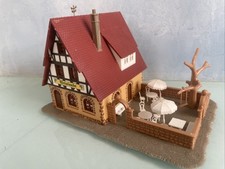 modelleisenbahn h0, Weinlaube, Fachwerkhaus, Gastwirtschaft