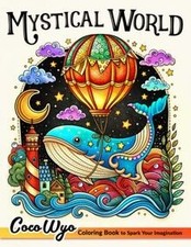 Mystical world adult coloring - world:,