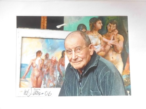 Original willi sitte - original, +-