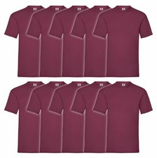 10er Pack Fruit of the Loom Valueweight T Herren T-Shirt Mehrpack Shirt NEU