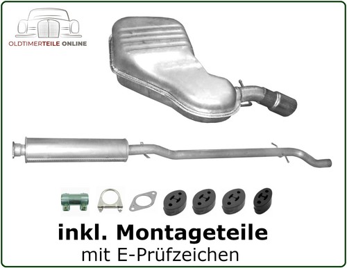 Auspuff set volvo v70 - volvo,