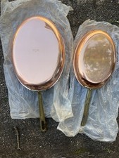 2x Oval Fischpfanne TAGUS Portugal In 2 Größen  Neu