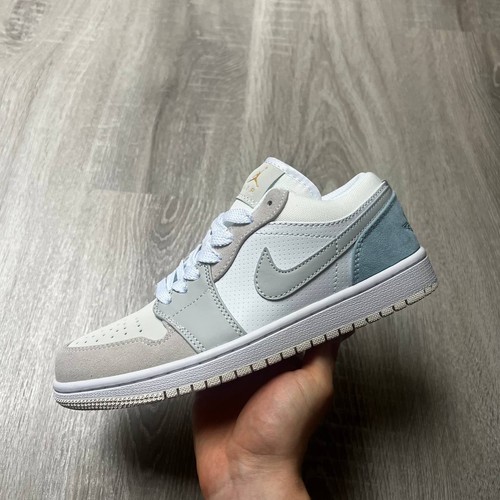 Nike air jordan low - 1, white