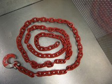 Ketten McBULL- 8  8WLL2T   Forstkette Rückekette  Forsthaken  Lang - 3M