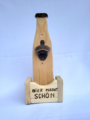 Flaschenöffner aus holz - flaschenöffner,
