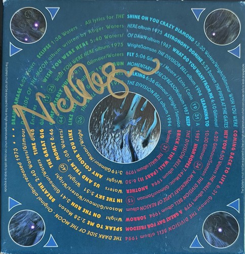 Pink floyd pulse signed - pink,