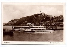 Ak Am Rhein Ehrenbreitstein