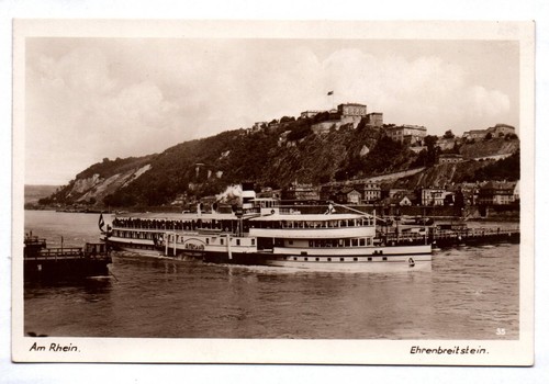 Rhein ehrenbreitstein - ak, am