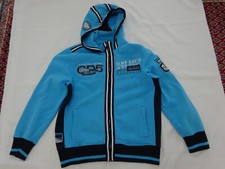 Camp David Sweatshirt mit Kapuze türkis Gr. L