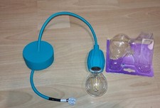 Lampe Lampen E27 Living By Colors Türkis  Süß Schön Philips Edison Kinderzimmer