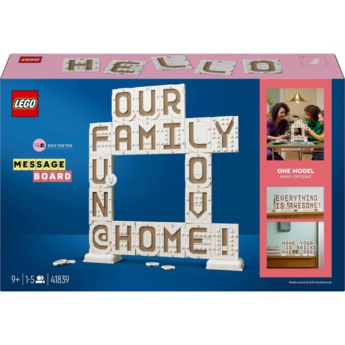 Lego 41839 infotafel message - infotafel,