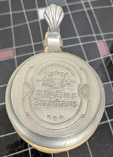 ALTER BIERKRUG - Allgäuer Brauhaus Kempten - 0,5L LITER mit Zinndeckel