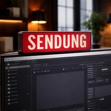 LED Leuchtkasten SENDUNG |