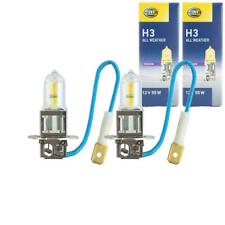 2x Hella Design H3 All Weather PK 22s 12V 55W Leuchtmittel 8GH 002 090-481 Neu 