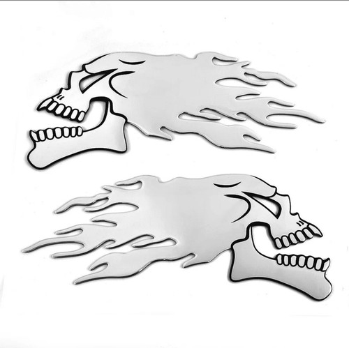 Totenkopf sticker aufkleber - 2,
