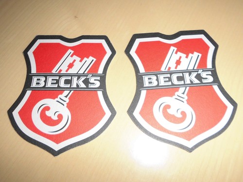 Bierdeckel becks - 1,