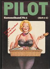 ✪ PILOT SAMMLEBAND #1 (Hefte 1-4), Volksverlag 1981 HC-COMICALBUM Z2/2-