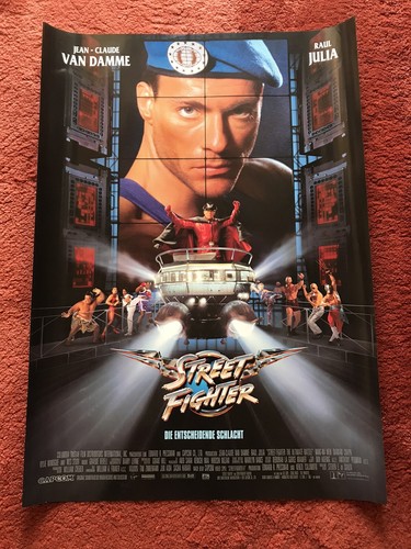 Street fighter kinoplakat - street,